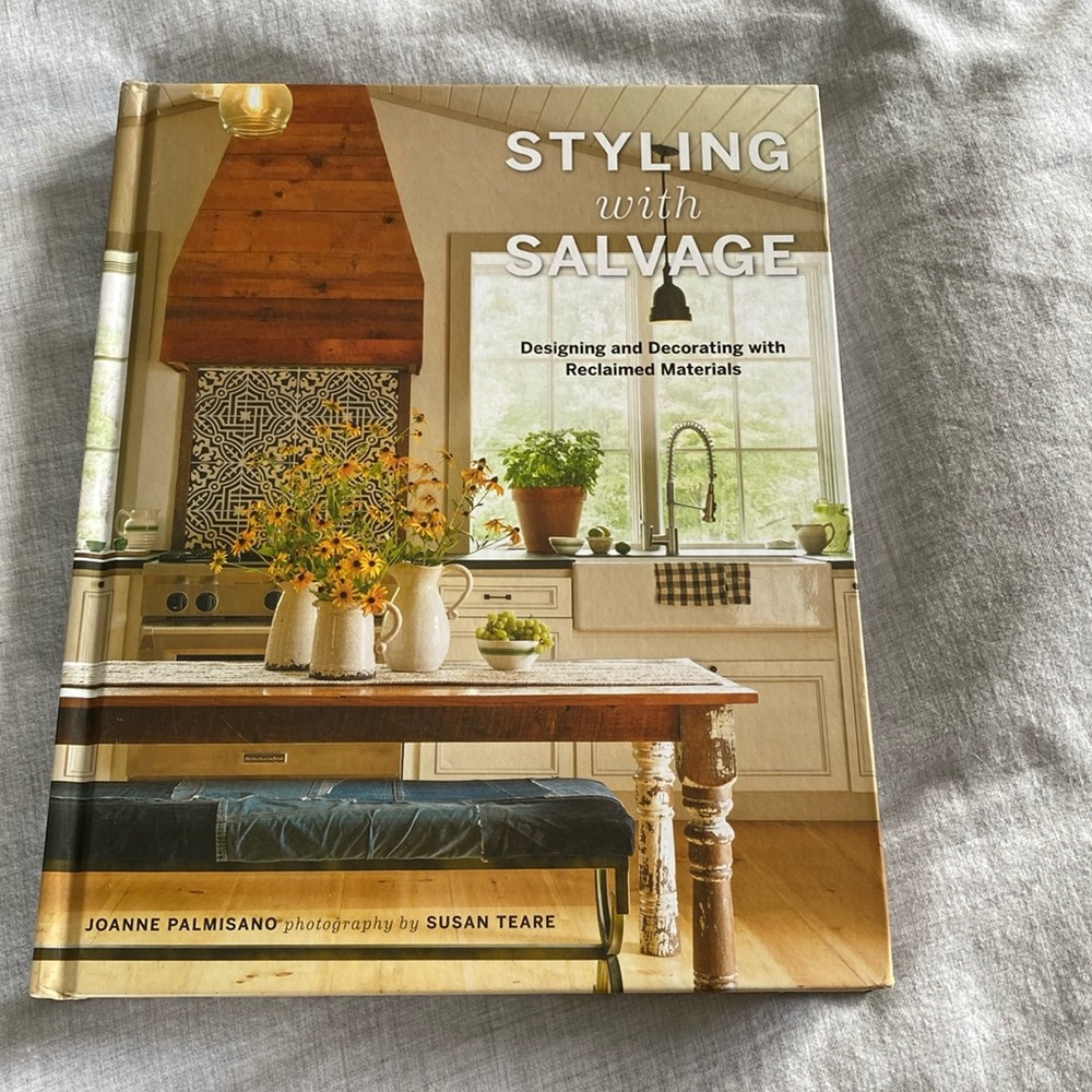 New “styling with salvage” design and decor book